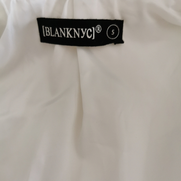 Blank NYC Cream Blazer Size Small - Picture 3 of 13